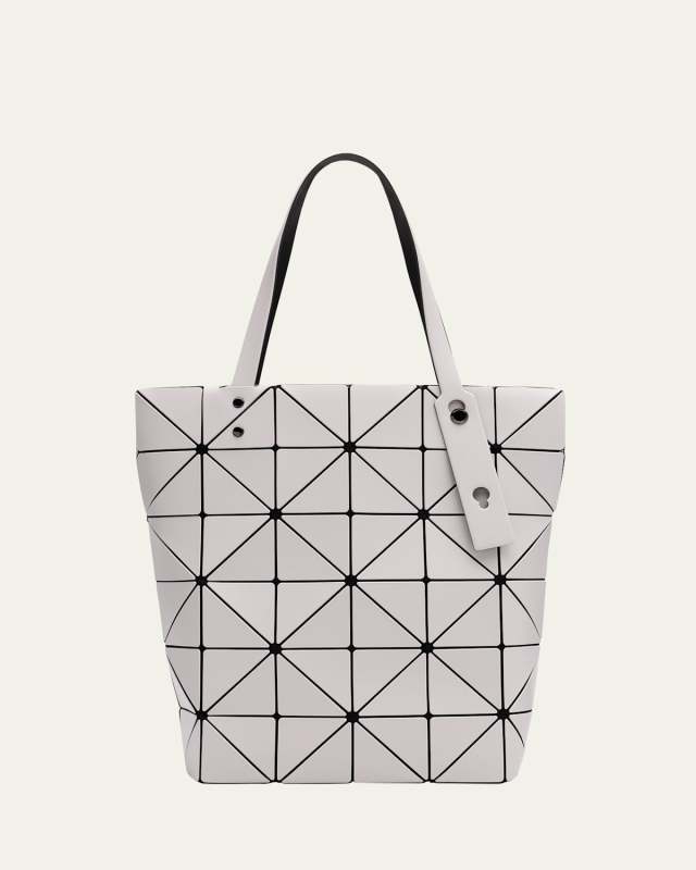 Blocky Geometric Zip Tote Bag
